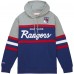 Толстовка New York Rangers Mitchell & Ness Blue/Gray Head Coach
