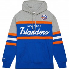 Толстовка New York Islanders Head Coach - Royal/Gray