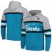 Толстовка San Jose Sharks Head Coach - Teal/Gray