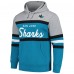 Толстовка San Jose Sharks Head Coach - Teal/Gray