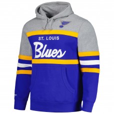 Толстовка St. Louis Blues Head Coach - Blue/Gray