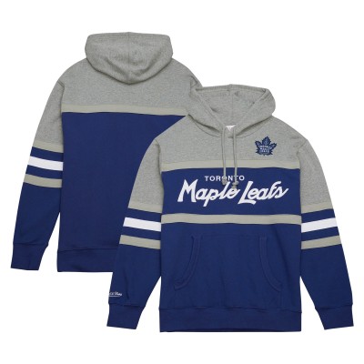 Толстовка Toronto Maple Leafs Head Coach - Blue/Gray