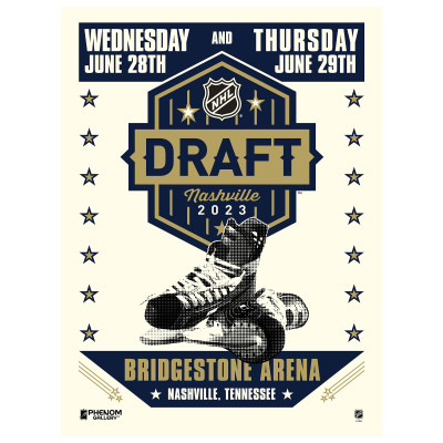 Phenom Gallery 2023 NHL Draft 18 x 24 Serigraph