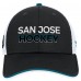 Бейсболка San Jose Sharks Fanatics Black Alternate Authentic Pro Rink Trucker