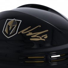 Шлем Nicolas Roy Vegas Golden Knights Autographed Fanatics Authentic Black Mini