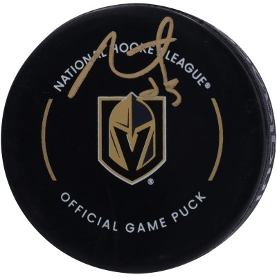 Шайба Alec Martinez Vegas Golden Knights Autographed Fanatics Authentic Official Game