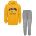 Toddler Nashville Predators Gold/Heather Gray Play by Play Pullover Hoodie & Pants Set