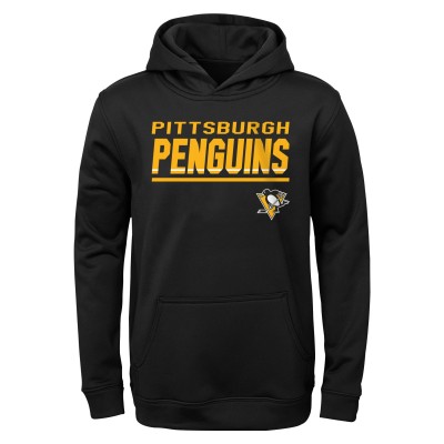Толстовка Подростковая Pittsburgh Penguins Black Headliner