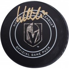Шайба William Karlsson Vegas Golden Knights Autographed Fanatics Authentic Camo Official Game