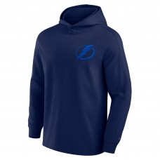 Толстовка Tampa Bay Lightning Fanatics Elements Lightweight Tri-Blend Fleece - Navy