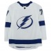 Игровая джерси Haydn Fleury Tampa Bay Lightning Fanatics Authentic Autographed White Adidas Authentic