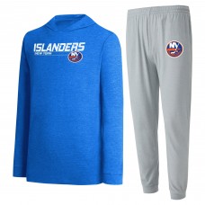 Толстовка и штаны New York Islanders Concepts Sport Meter - Gray/Royal