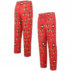Пижамные штаны Chicago Blackhawks Concepts Sport Gauge Allover Print Knit - Red