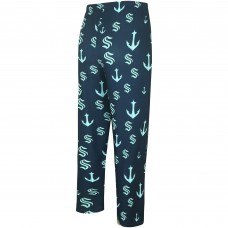 Штаны пижамные Seattle Kraken Concepts Sport Gauge Allover Print Knit - Navy