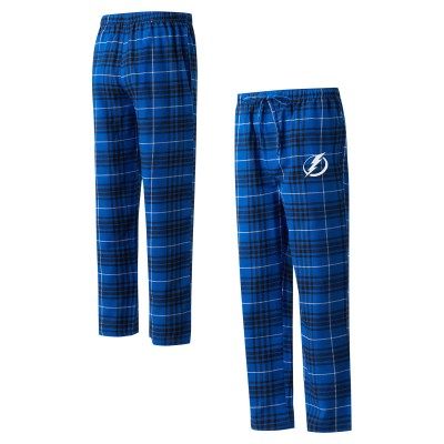Пижамные штаны Tampa Bay Lightning Concepts Sport Concord Flannel - Blue/Black