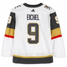Игровая джерси Jack Eichel Vegas Golden Knights Autographed Fanatics Authentic White Adidas Authentic with 2023 Stanley Cup Final Patch