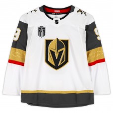 Игровая джерси Jack Eichel Vegas Golden Knights Autographed Fanatics Authentic White Adidas Authentic with 2023 Stanley Cup Final Patch