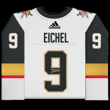 Игровая джерси Jack Eichel Vegas Golden Knights Autographed Fanatics Authentic White Adidas Authentic with 2023 Stanley Cup Final Patch