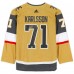 Игровая джерси William Karlsson Vegas Golden Knights Autographed Fanatics Authentic Gold Adidas Authentic with 2023 Stanley Cup Final Patch