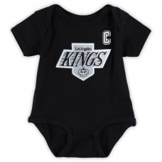 Малышам Los Angeles Kings Wayne Gretzky Mitchell & Ness Black Captain Patch Name & Number Bodysuit