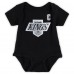 Малышам Los Angeles Kings Wayne Gretzky Mitchell & Ness Black Captain Patch Name & Number Bodysuit