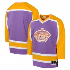 Игровая джерси Los Angeles Kings Mitchell & Ness Youth 1980 Blue Line Player - Purple
