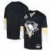 Подростковая Pittsburgh Penguins Mitchell & Ness Black 2008 Blue Line Blank Jersey