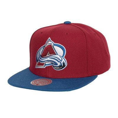 Бейсболка Colorado Avalanche Mitchell & Ness Burgundy Core Team Ground 2.0