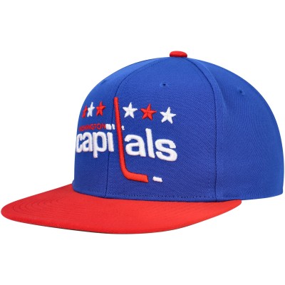 Бейсболка Washington Capitals Mitchell & Ness Core Team Ground 2.0 - Blue