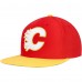 Calgary Flames Mitchell & Ness Red Core Team Ground 2.0 Snapback Hat