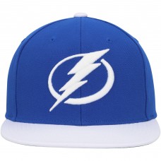 Tampa Bay Lightning Mitchell & Ness Core Team Ground 2.0 Snapback Hat - Blue