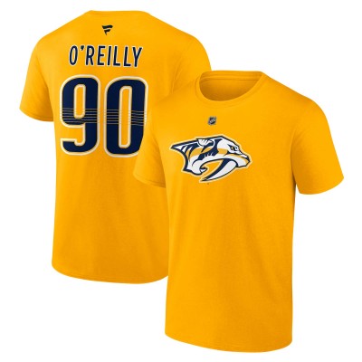 Футболка с номером Ryan OReilly Nashville Predators Authentic Stack - Gold