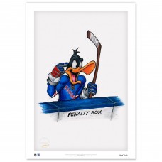 New York Rangers Daffy Duck 24 x 36 Looney Tunes Limited Edition Fine Art Print New York Rangers Daffy Duck 24 x 36 Looney Tunes Limited Edition Fine Art Print