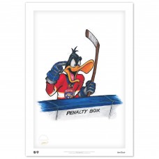 Florida Panthers Daffy Duck 24 x 36 Looney Tunes Limited Edition Fine Art Print