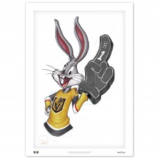 Vegas Golden Knights Bugs Bunny 24 x 36 Looney Tunes Limited Edition Fine Art Print