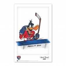 Florida Panthers Daffy Duck 11 x 17 Looney Tunes Poster Print