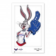 Washington Capitals Bugs Bunny 11 x 17 Looney Tunes Poster Print