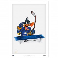 Buffalo Sabres Daffy Duck 14 x 20 Looney Tunes Limited Edition Fine Art Print