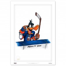 New York Islanders Daffy Duck 14 x 20 Looney Tunes Limited Edition Fine Art Print