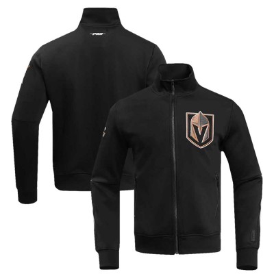 Vegas Golden Knights Pro Standard Classic Chenille Full-Zip Track Jacket - Black