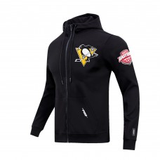 Толстовка на молнии Pittsburgh Penguins Pro Standard Classic Chenille Jacket - Black