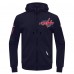 Толстовка на молнии Washington Capitals Pro Standard Navy Classic Chenille