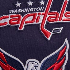 Толстовка на молнии Washington Capitals Pro Standard Navy Classic Chenille