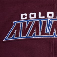 Толстовка на молнии Colorado Avalanche Pro Standard Classic Chenille Jacket - Burgundy