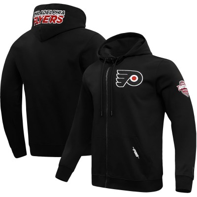 Толстовка на молнии Philadelphia Flyers Pro Standard Classic Chenille Jacket - Black