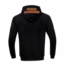 Толстовка на молнии Chicago Blackhawks Pro Standard Classic Chenille Jacket - Black