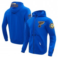 Толстовка на молнии St. Louis Blues Pro Standard Classic Chenille - Blue