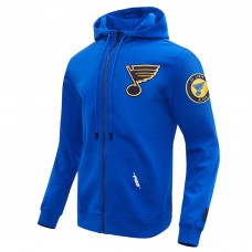 Толстовка на молнии St. Louis Blues Pro Standard Classic Chenille - Blue