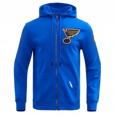 Толстовка на молнии St. Louis Blues Pro Standard Classic Chenille - Blue