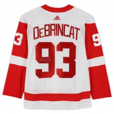 Alex DeBrincat Detroit Red Wings Autographed Fanatics Authentic White adidas Authentic Jersey